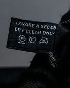 "GUCCI" Cord embroidery glossy necktie