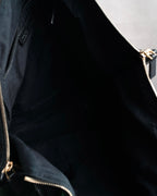 “Alexander McQueen” 2000’s Soft leather zip tote bag