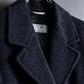 "Max Mara" Straight line silhouette single breasted chester coat