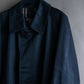 "BURBERRYS" Cotton polyester twill long length stand collar coat