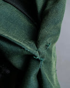 "PRADA" 100% silk pleated flared maxi skirt