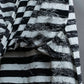 "MM6 MAISON MARGIELA" Peeling border pattern sleeveless pullover