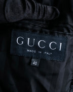 "GUCCI" Compact pattern bouclé wool jacket