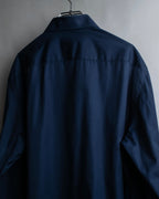 "PRADA" Beautiful navy color oversized shirt