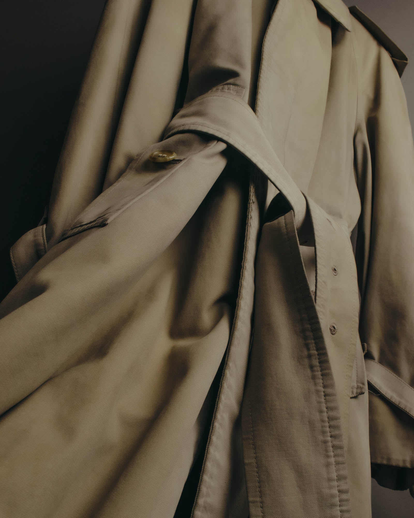 “BURBERRYS” 90’s classic cotton trench coat