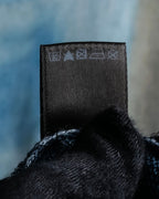 "Loro Piana" Hand-painted gradient knit tunic