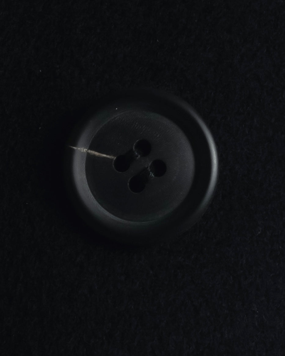 Abrigo doble botonadura de lana de los años 90 de YVES SAINT LAURENT