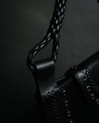 –SPECIAL– “YVES SAINT LAURENT”
2000’s Folk cutwork leather shoulder bag