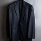 "BURBERRY" 2B tailored jacket & tapered silhouette slacks pinstripe pattern set up