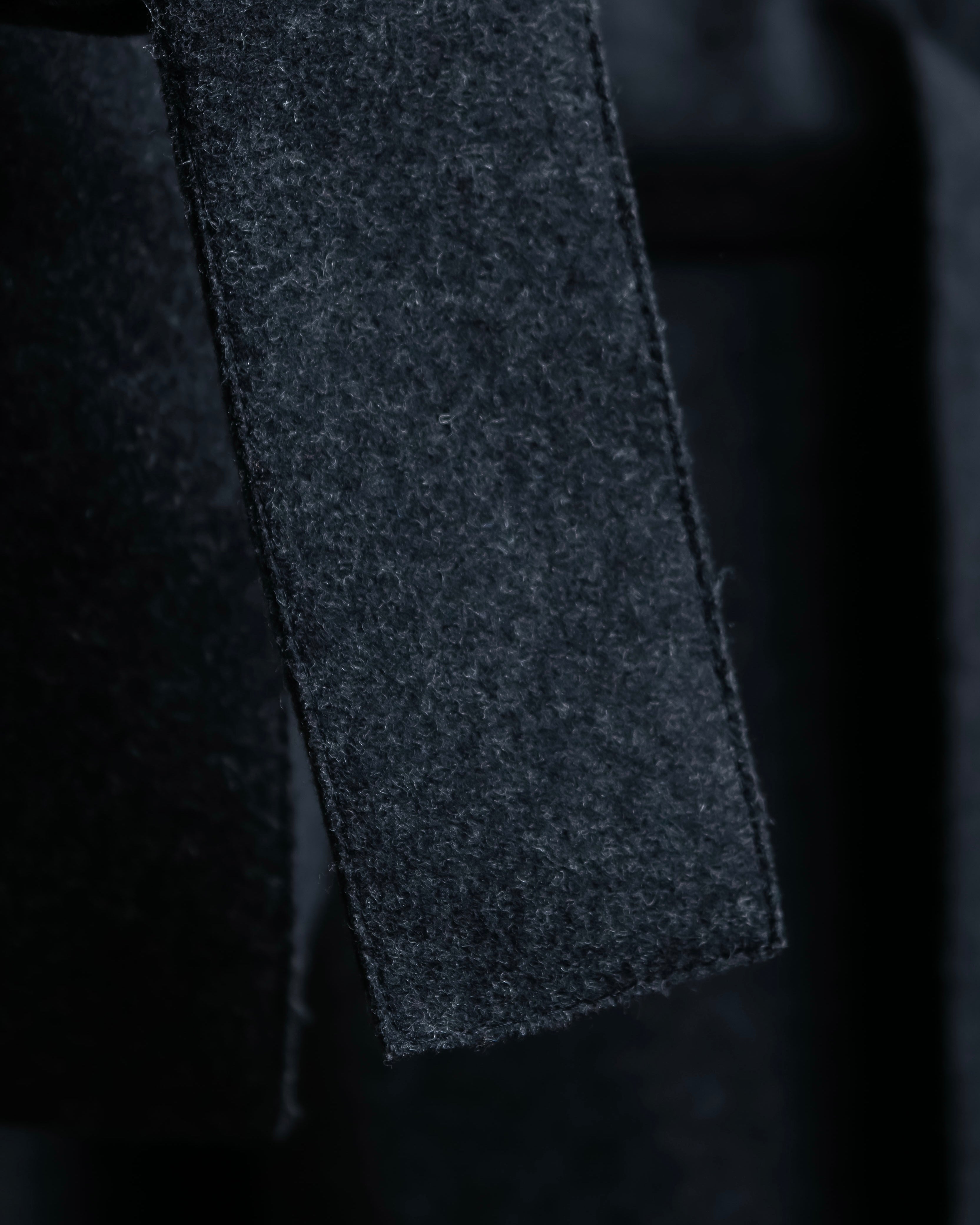 "FENDI" Snap button detail belted trench coat