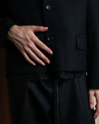 "tricot COMME des GARCONS" 
2001AW Lace-switched design tailored jacket