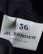 "JIL SANDER" Washer finish flat pocket design jacket