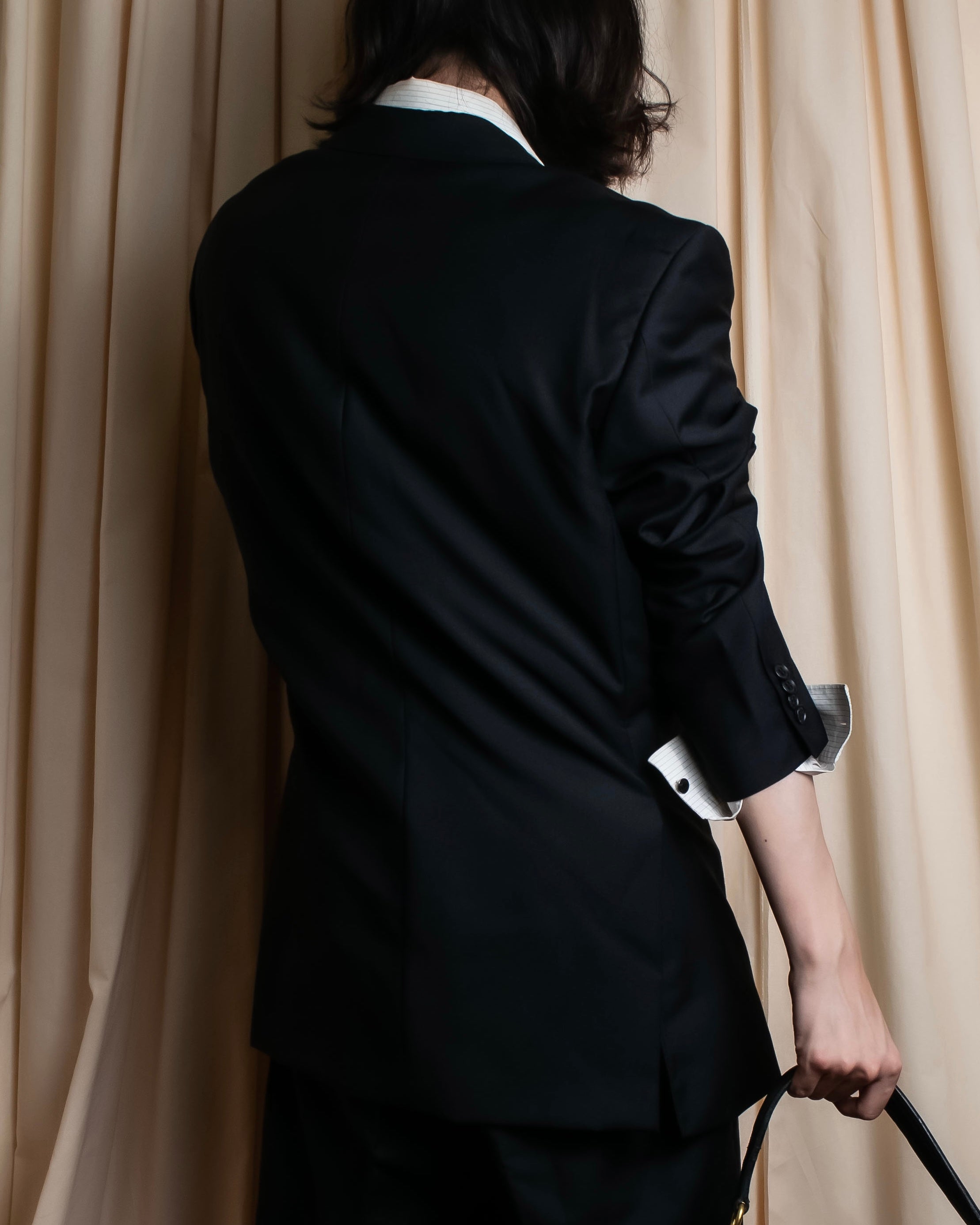 "BALENCIAGA" Taylor & Lodge tailoring wool three-piece set