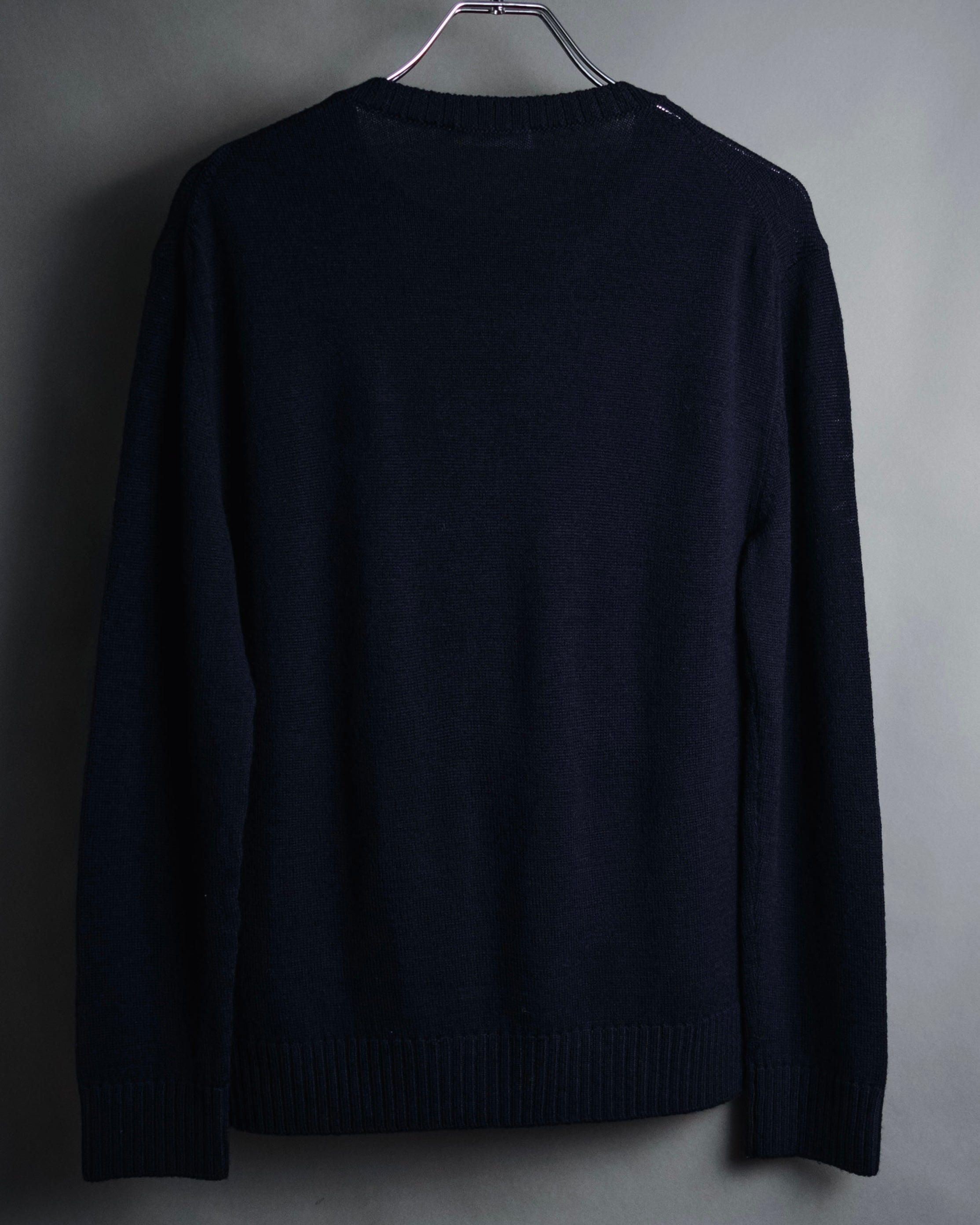 "JIL SANDER" 2019 Refined new minimal wool crewneck knit