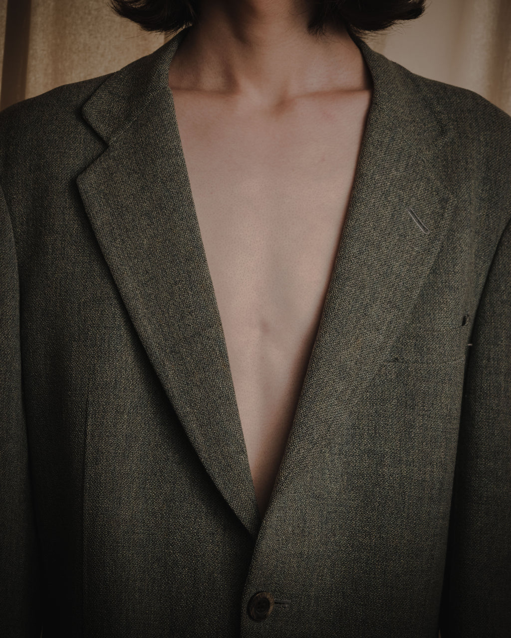 "Burberrys" 90’s early british tweed country tailored jacket