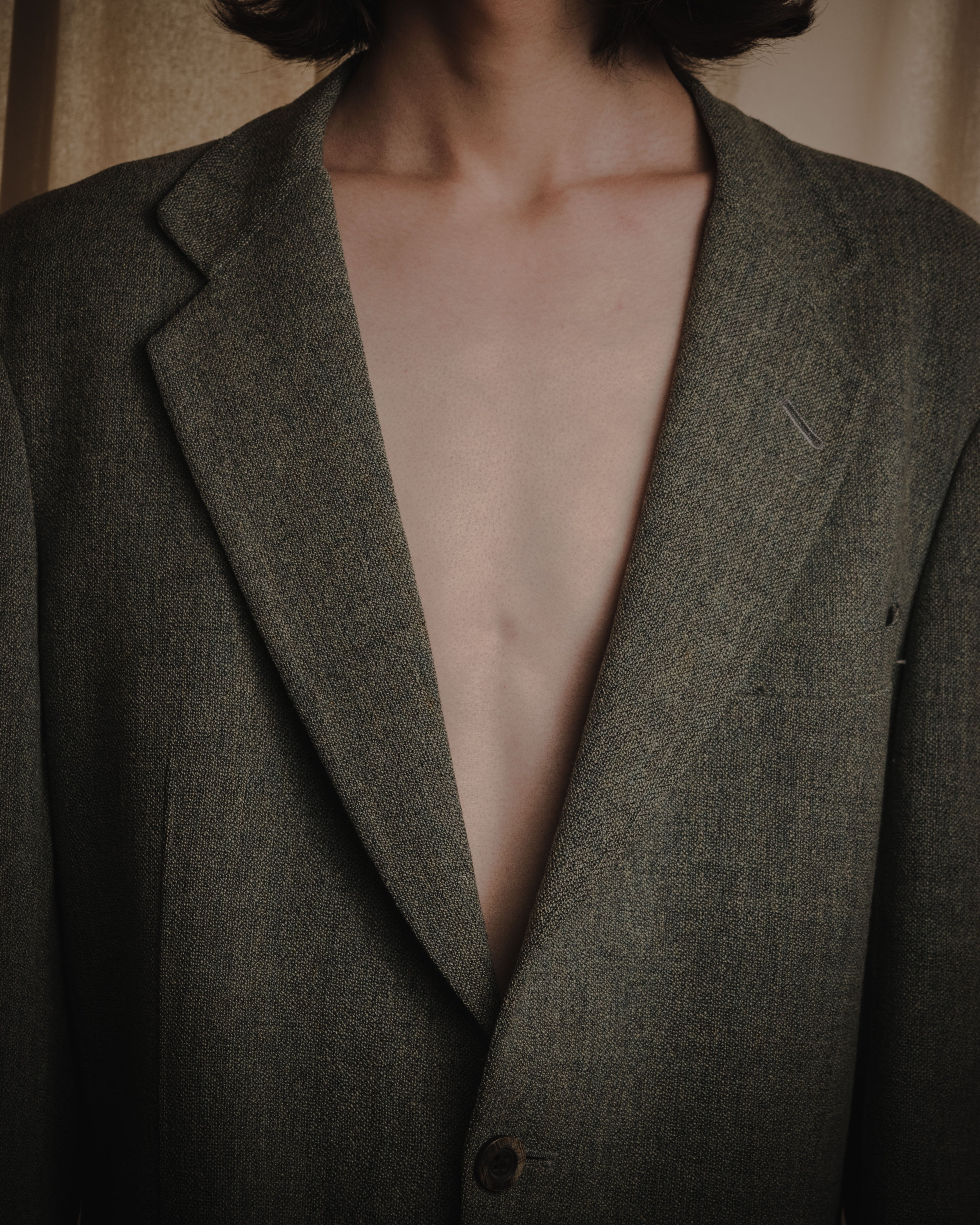 "Burberrys" 90’s early british tweed country tailored jacket