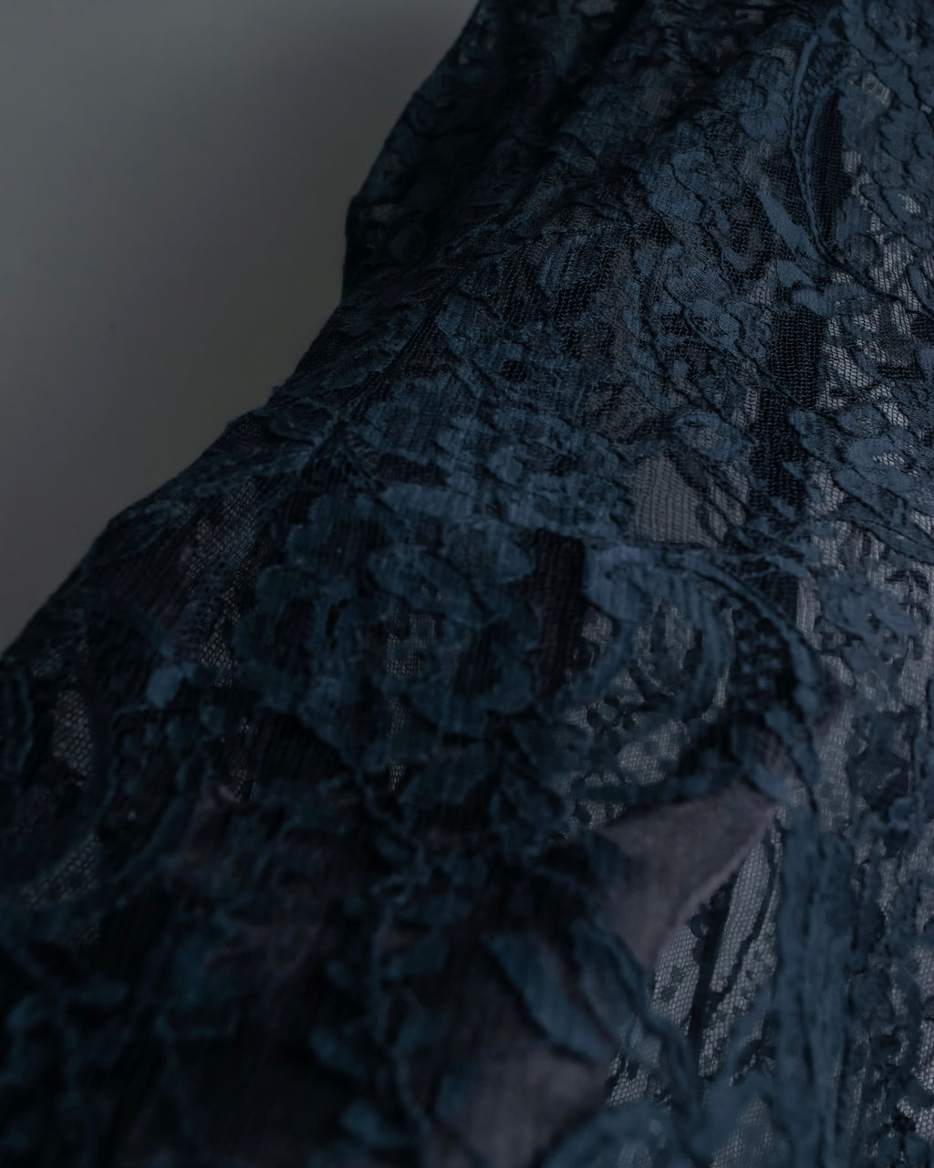 "D&amp;G" Botanical pattern lace shift dress