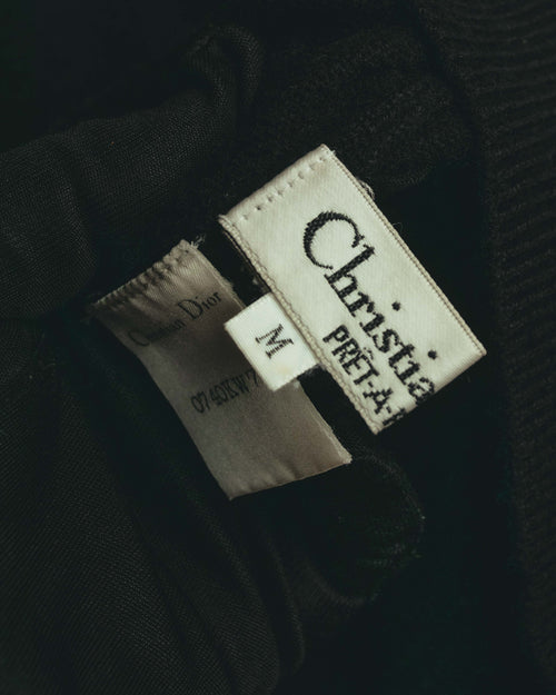 “Christian Dior” 80’s-90’s Pure wool raglan turtleneck knit
