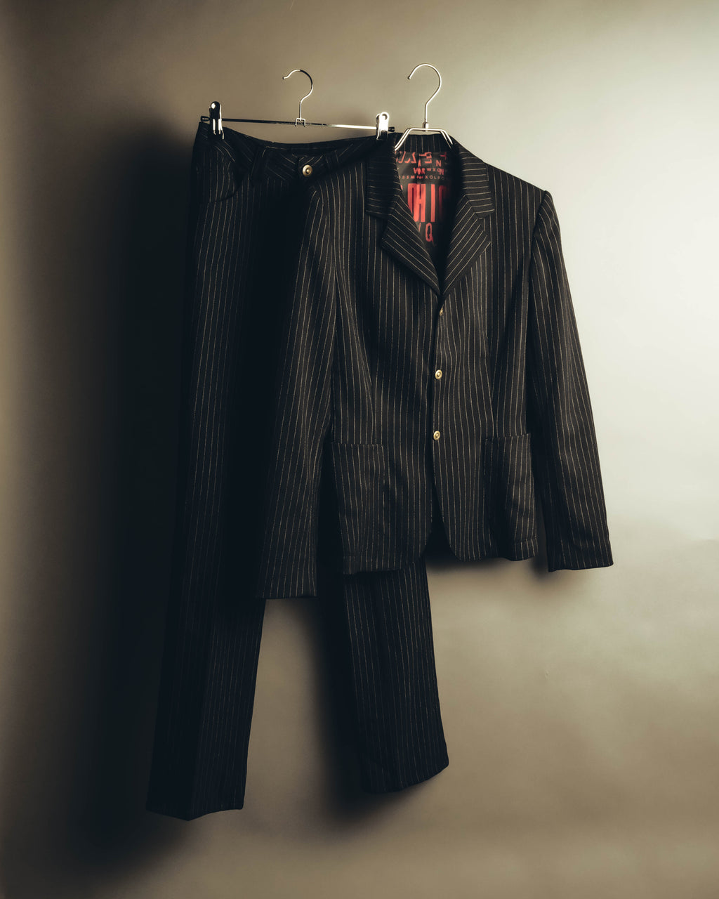 "JPG PARIS" 90's-00's Pinstripe tailored suit set