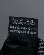 "GIORGIO ARMANI" Finely swaying wave pattern necktie