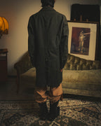 -SPECIAL- "COMME des GARÇONS HOMME" 03AW Asymmetric zip long coat