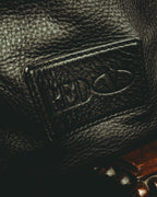 “RED VALENTINO” 2010’s lace bow leather two-way bag