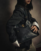 -SPECIAL- “YVES SAINT LAURENT rive gauche”
2008-2012 Muse two leather shoulder bag