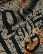 “Jean Paul Gaultier” 90’s-00’s Graphic logo scarf