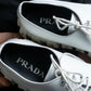 "PRADA" Tire sole white color derby shoes