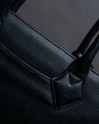 "Vivienne Westwood" Horizontal orb logo engraved hand bag