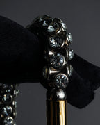 "DRIES VAN NOTTEN" 2022's Double crystal detail magnetic choker