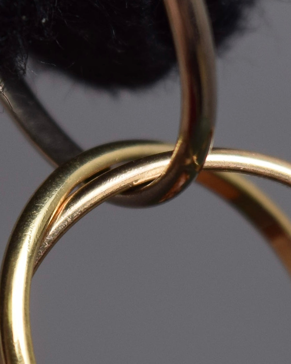 "Cartier" Eternal masterpiece gold Trinity ring