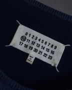 "MAISON MARGIELA" 17SS Asymmetric button line knit