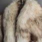 "WINDSOR" Fox fur 5 hooks gradient color jacket