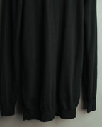 "Hermès" 90's-00's Medor button wool knit cardigan