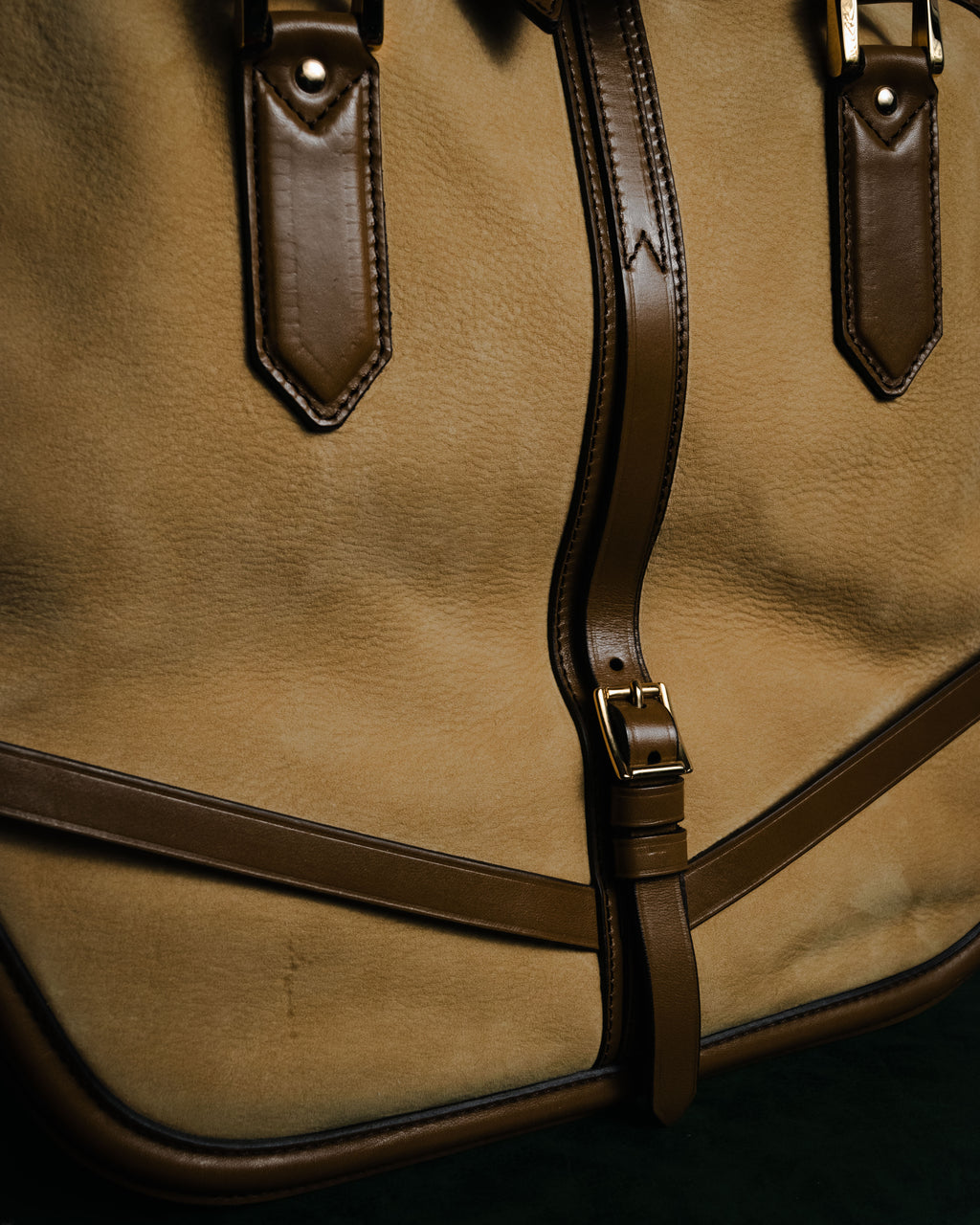 –SPECIAL– "BURBERRY"
2012 Orchard bowling bridle nubuck leather bag