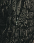 "ARMANI COLLEZIONI" 00's-10's Sculptural ruched zip-up jacket