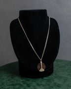 "MAISON MARGIELA" Geometric symbol motif adjustable length necklace