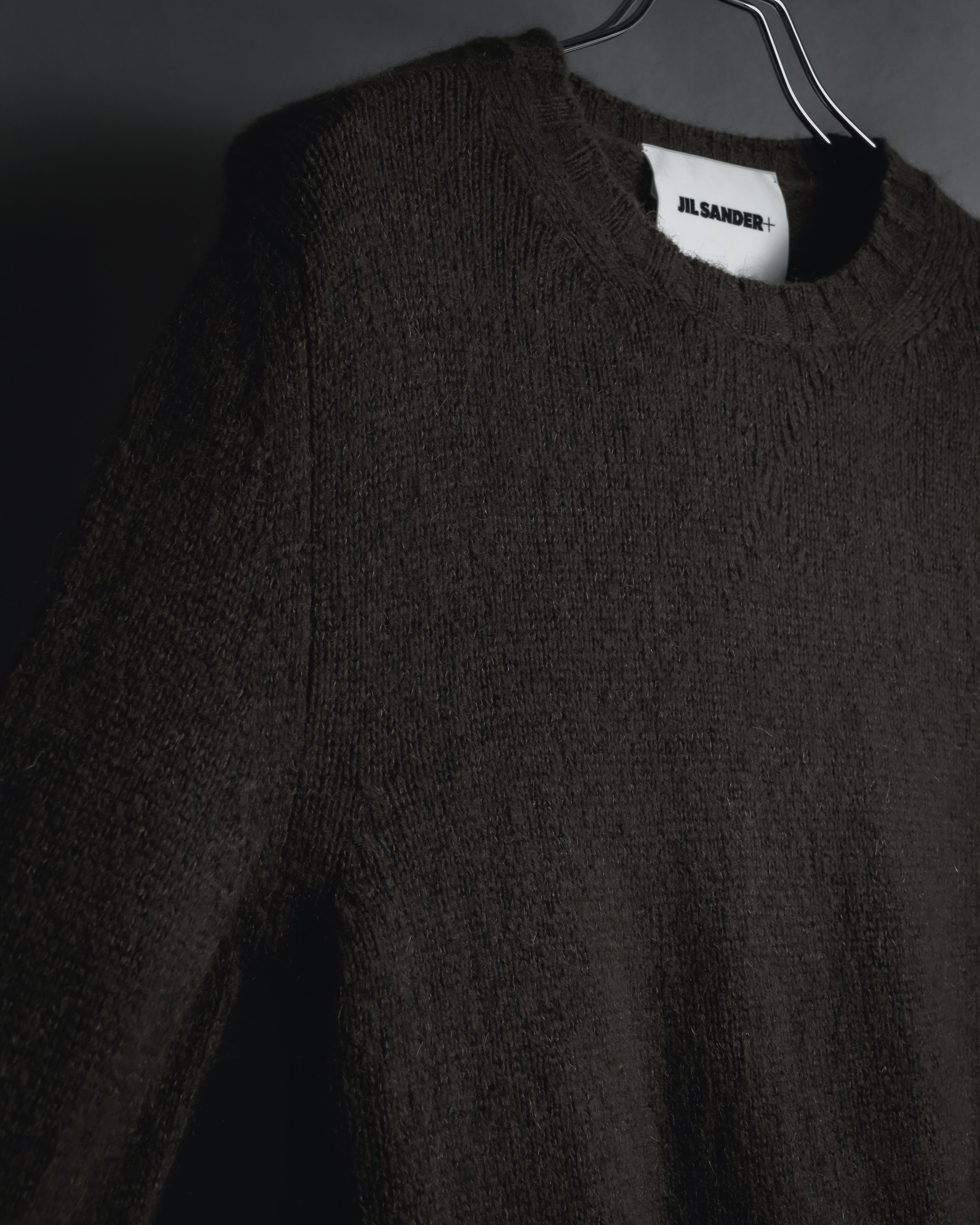 "Jil Sander+" 24AW Soft brushed crew neck knit