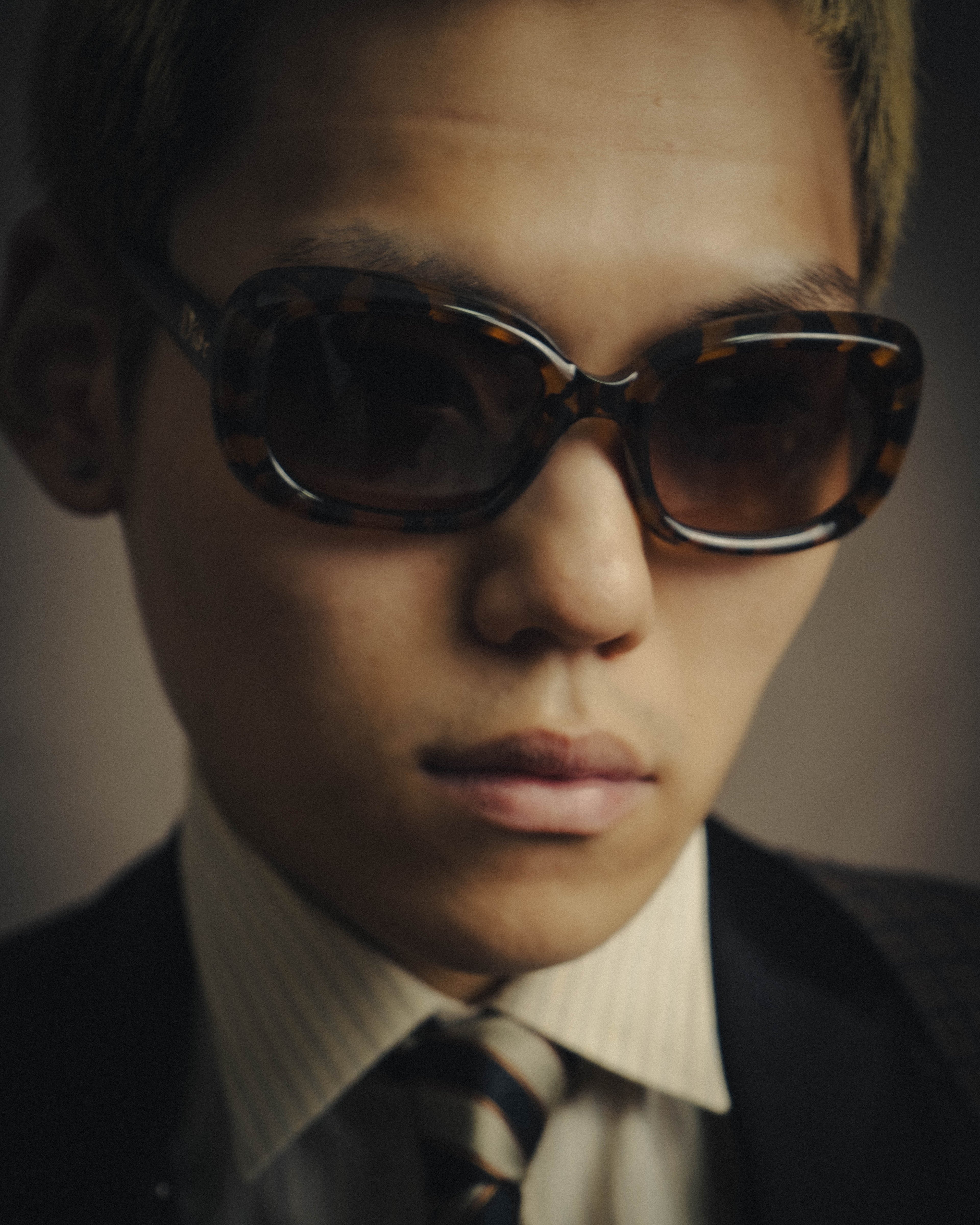 -SPECIAL- "Christian Dior" 90's Tortoiseshell oversized square sunglasses