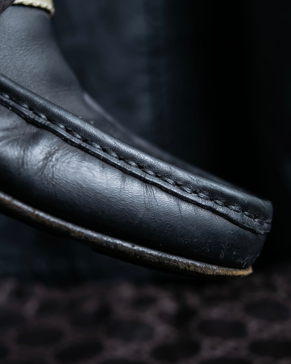 "GUCCI" Shelly line detail driving shoes