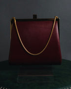 "BURBERRY" 00’s Framed chain formal bag