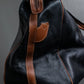 "BALENCIAGA" Leather piping one handle boston bag