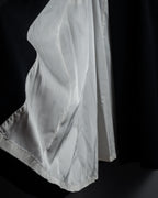 “KEITA MARUYAMA” Floral appliqué one-button chelsea coat