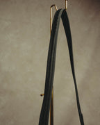 “PRADA” 90’s-00’s Nylon and leather flap messenger bag