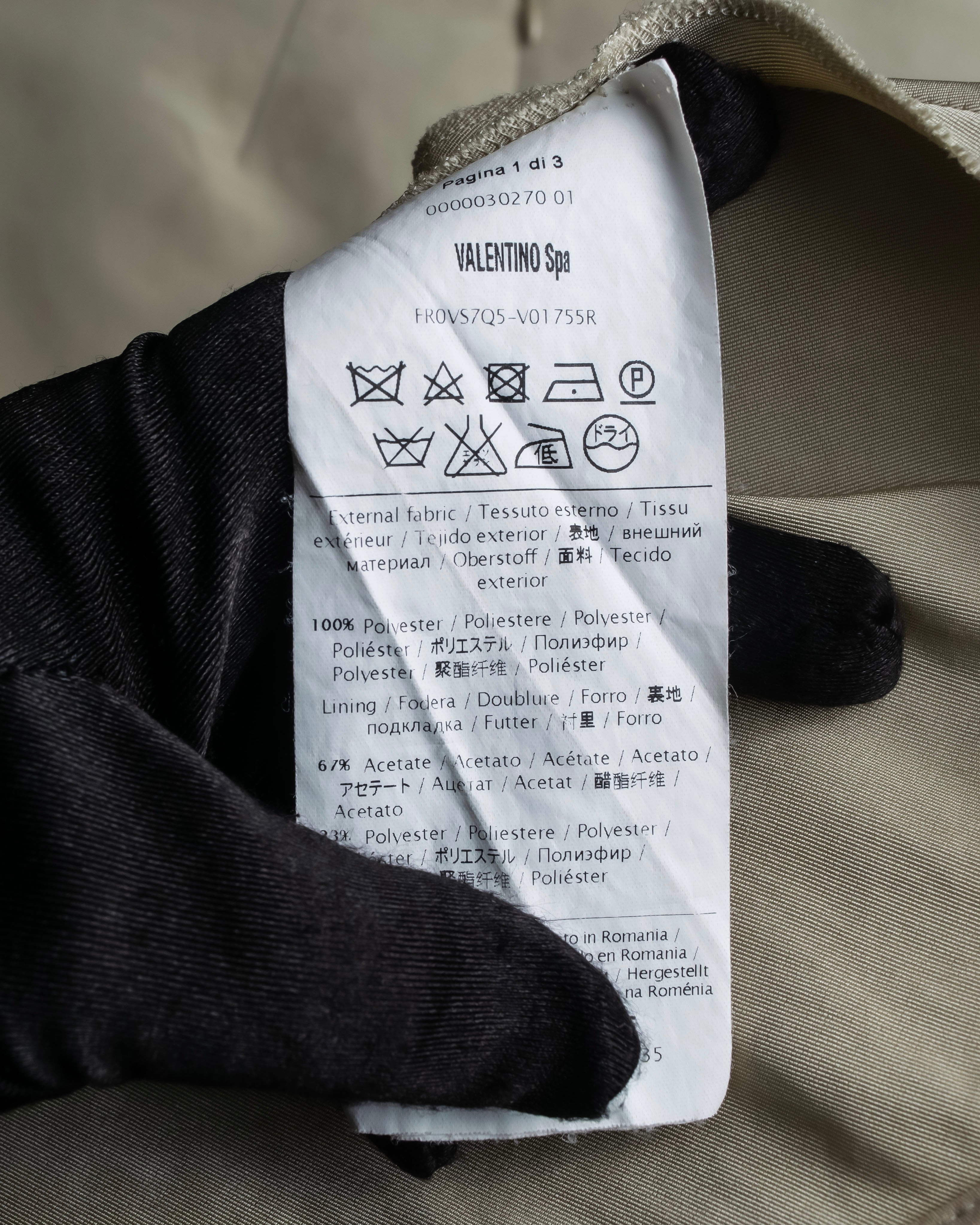 "RED VALENTINO" Baroque print sleeveless dress