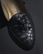 "BOTTEGA VENETA" 90’s-00’s intrecciato tassel loafers