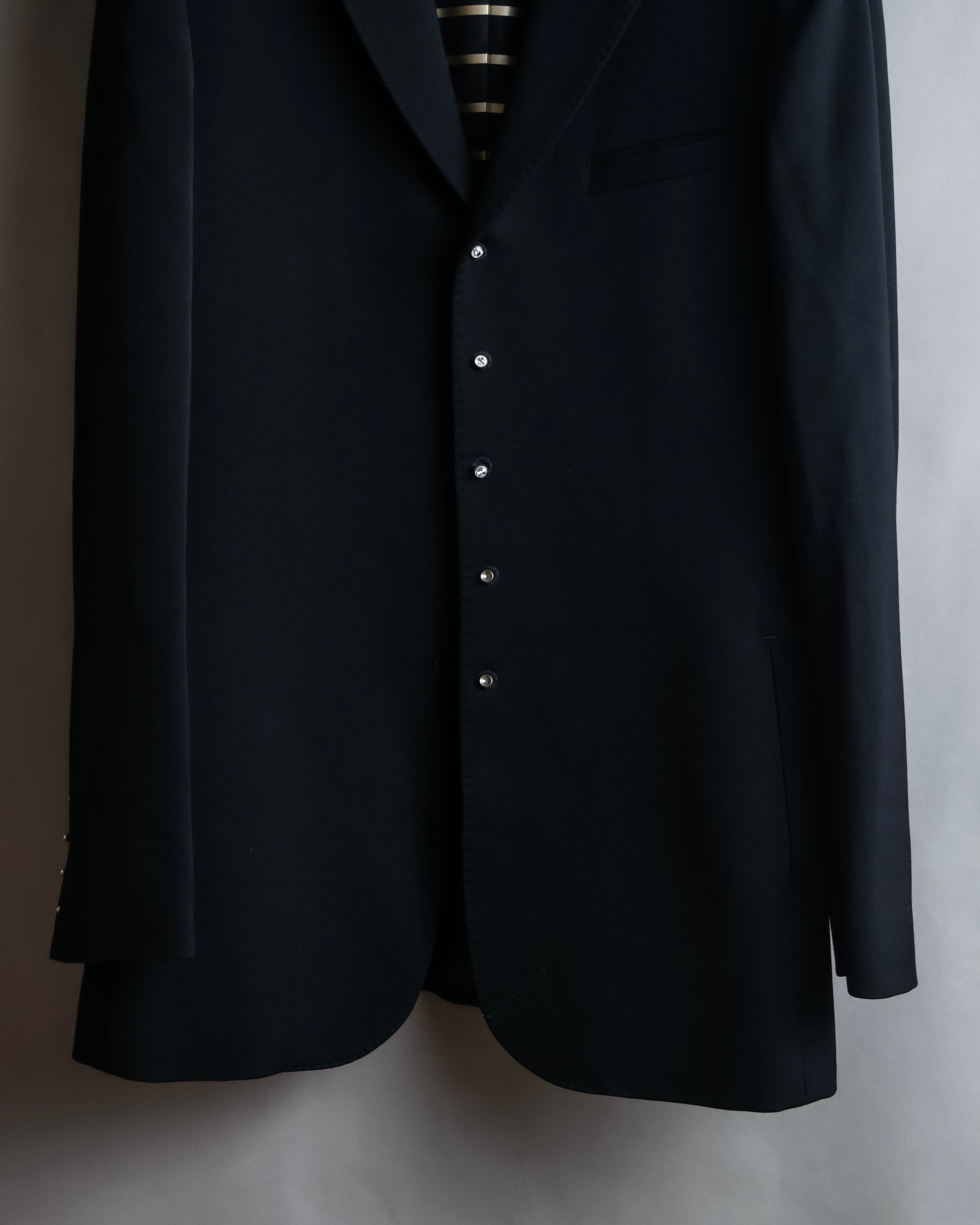 "JEAN PAUL GAULTIER FEMME" Swarovski design structured tailored jacket