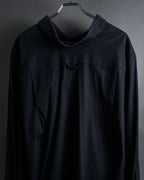 “BALENCIAGA” Button-down collar relaxed shirt