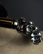 "DRIES VAN NOTTEN" 2022's Double crystal detail magnetic choker